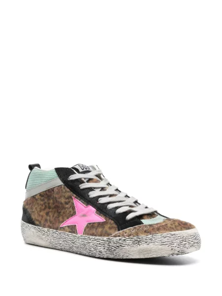Маратонки Golden Goose Mid Star златисто