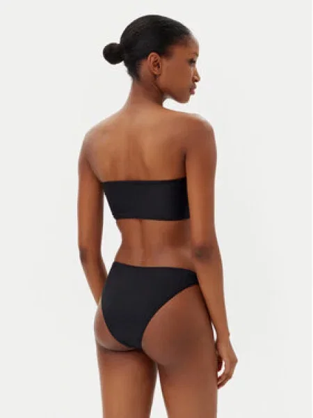 Juicy Couture Jednodílné plavky Icon Bandeau černá