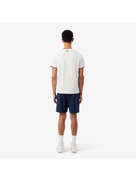 Lacoste Szorty Tenisowe Heritage Ultra Dry Stretch niebieski