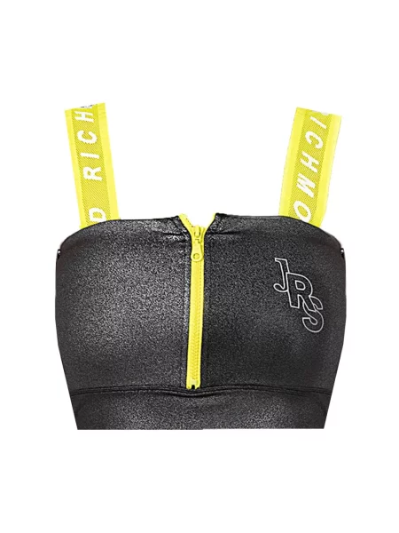 Top sportowy John Richmond elegancki fitness czarny