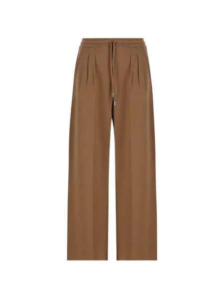 Pantaloni Max Mara cu cordon maro