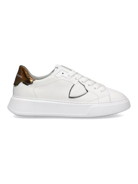 Buty do tenisa Philippe Model skórzane do tenisa białe