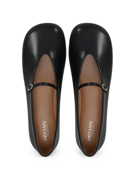 Balerini Potamy din piele negru