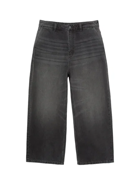 Pull&Bear Jeans metalic gri