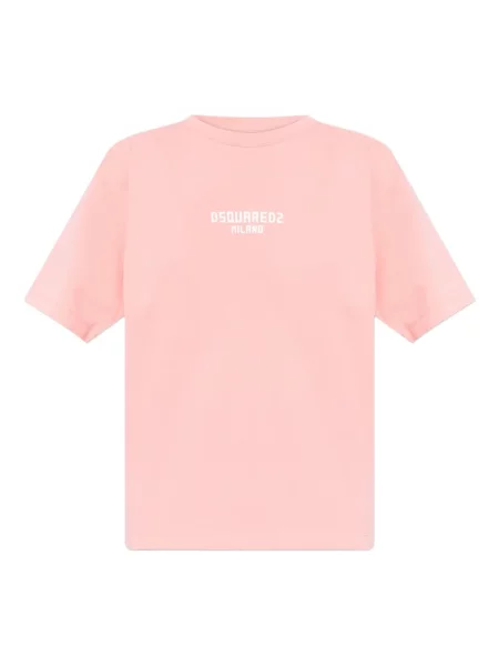 Tricou Dsquared2 cu imagine roz