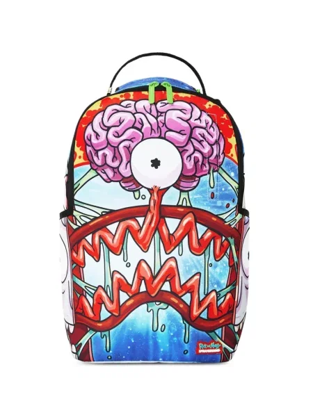 Plecak Sprayground z nadrukiem niebieski