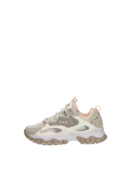 Sneakersy Fila Ray tracer skórzane beżowe