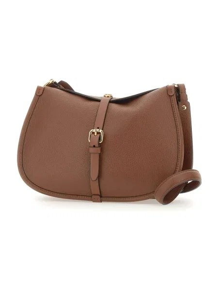 Torebka skórzana Etro skórzana brązowa