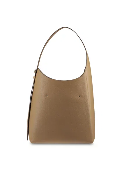 Torebka hobo Tory Burch skórzana brązowa