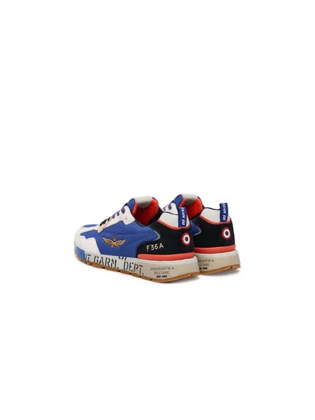 Aeronautica Militare sportcipő FURRY SNEAKERS kék