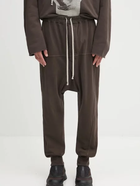 Rick Owens DRKSHDW pantaloni de trening din Prisoner Drawstring