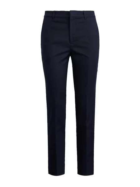 Lauren Ralph Lauren Petite Pantaloni cu dungă închis albastru