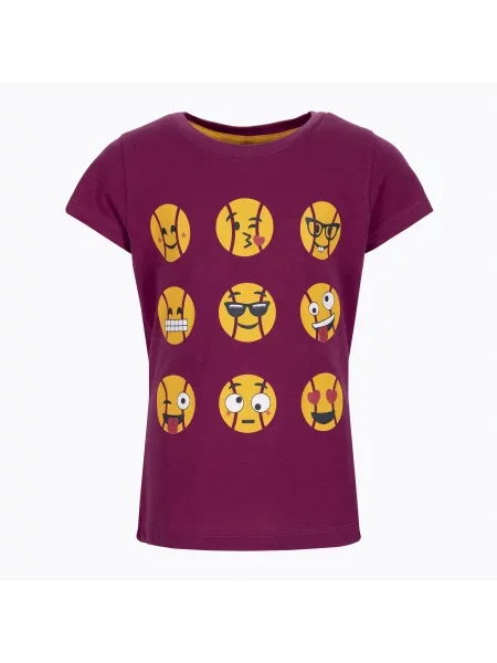 Wilson Emoti-Fun Tech Tee tricou de tenis pentru copii roz