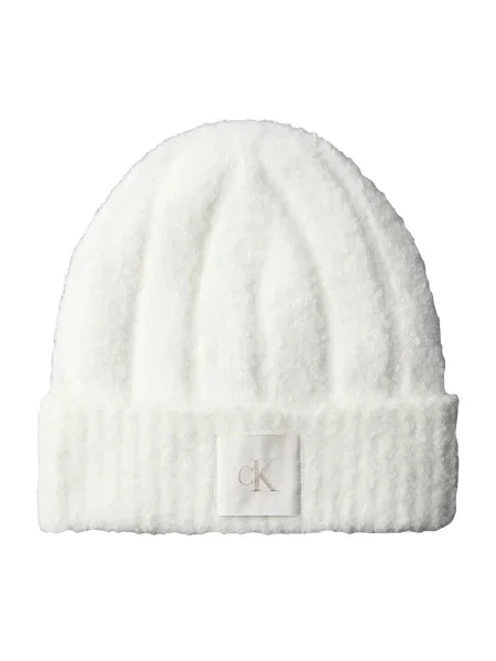Bouclé căciulă Calvin Klein alb