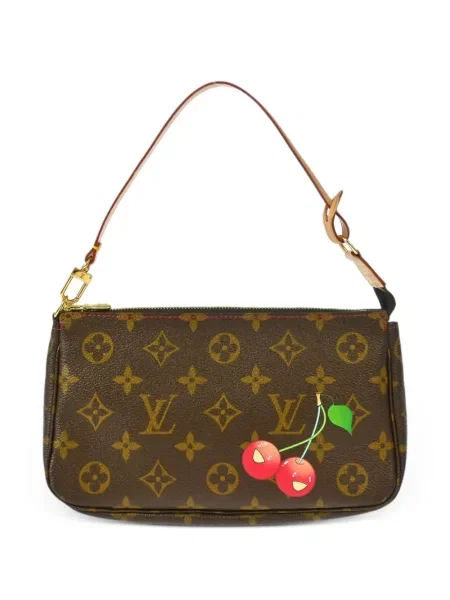 Kabelka Louis Vuitton Pre-owned hnědá