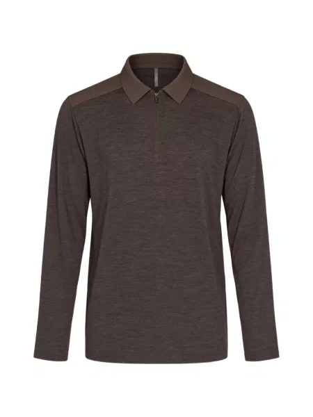 Koszulka polo Arcteryx brązowa