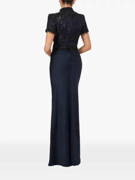 Rochie maxi Jenny Packham albastru