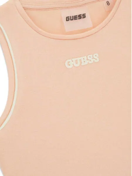 Dětské top Guess oranžový