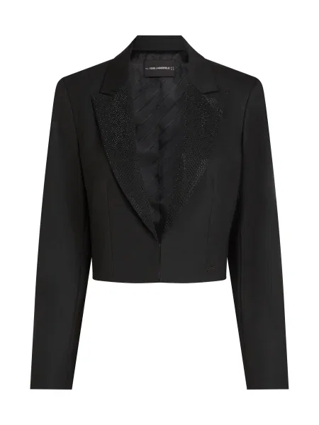 Karl Lagerfeld Blazer črna