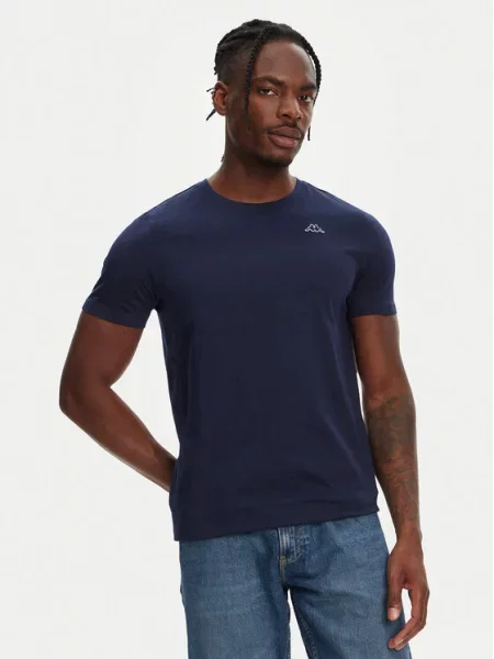 Robe di Kappa Majica Luc Mornarsko Regular Fit modra