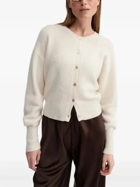 Cardigan Almada Label de lână alb