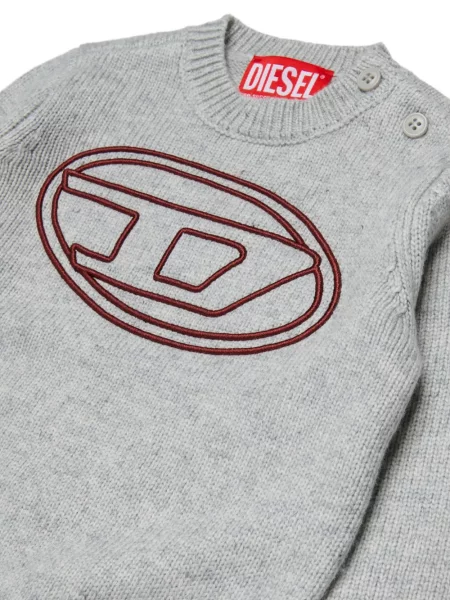 Sweter dziecięcy Diesel szary