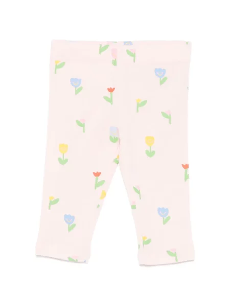 Legginsy dziecięce Stella Mccartney różowe