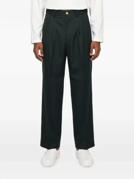 Pantaloni Costumein verde