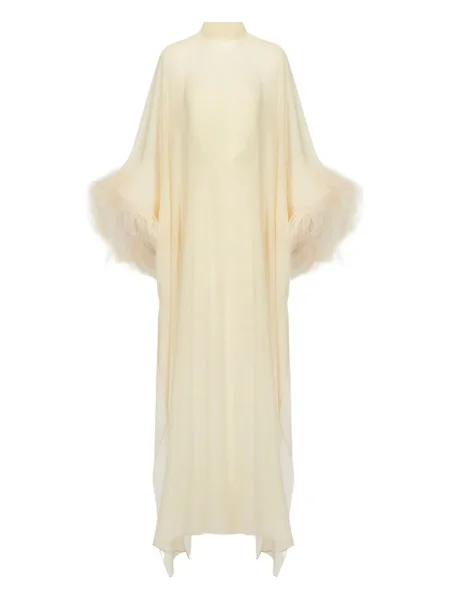 Maksi sukienka maxi Taller Marmo w piórka garniturowa