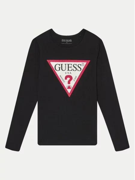 Guess Bluzka czarny