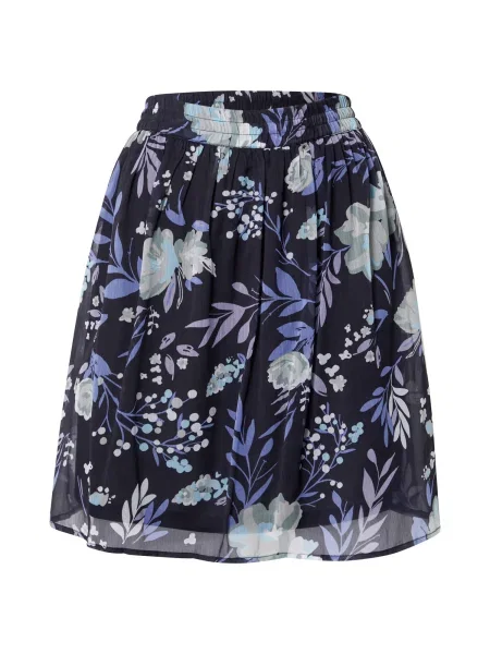 OBJECT Sukňa FIOLA tmavomodrá orgovánová / mätová / svetlomodrá fialová