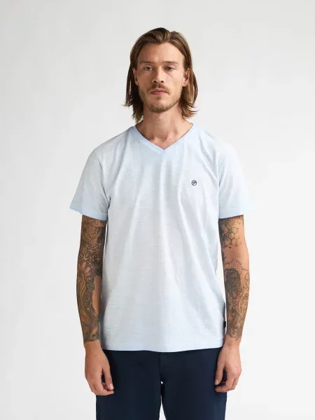 Petrol Industries Tricou deschis albastru