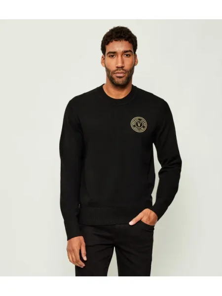 Versace Jeans Couture Pulover negru