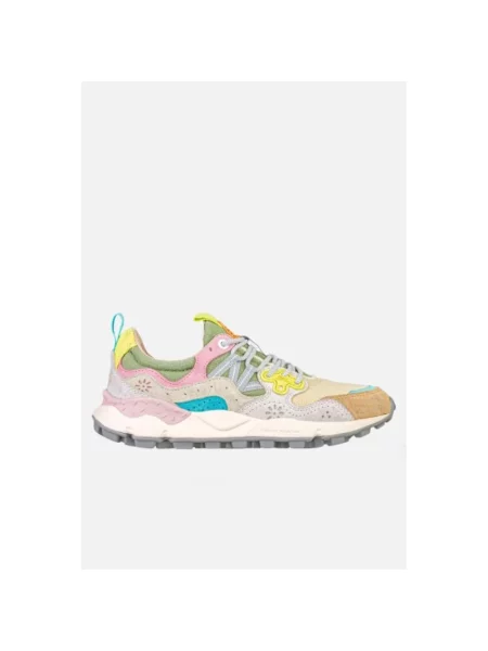 Sneakersy Flower Mountain skórzane w kwiatki