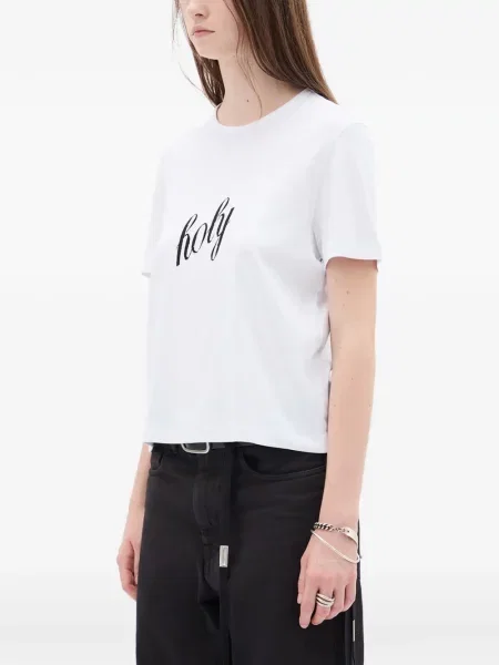Tricou Ann Demeulemeester alb