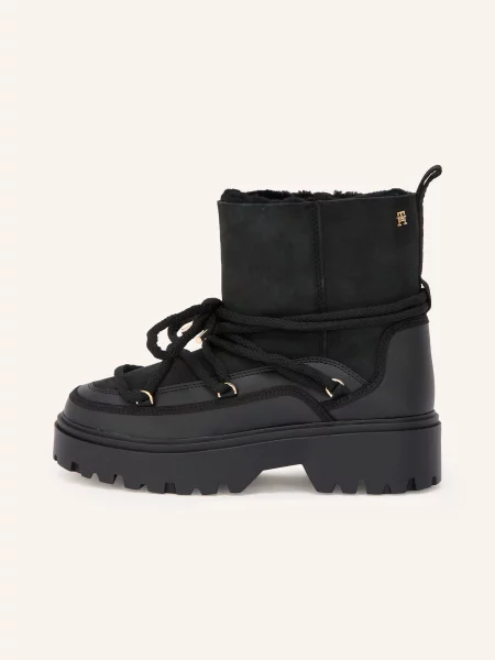 Kotníkové boty Tommy Hilfiger černé