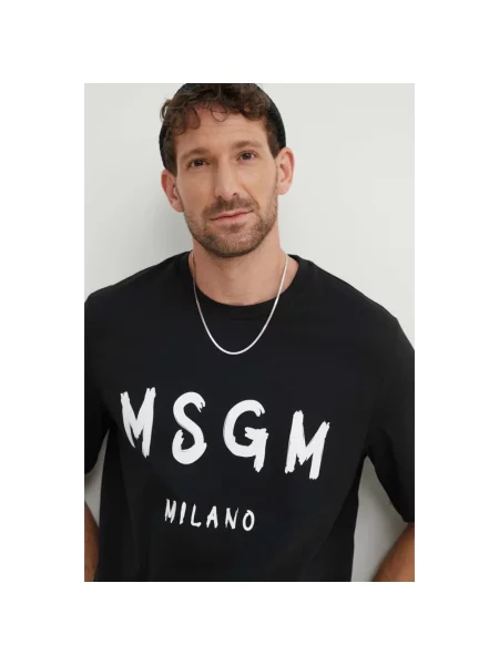 MSGM t-shirt czarna