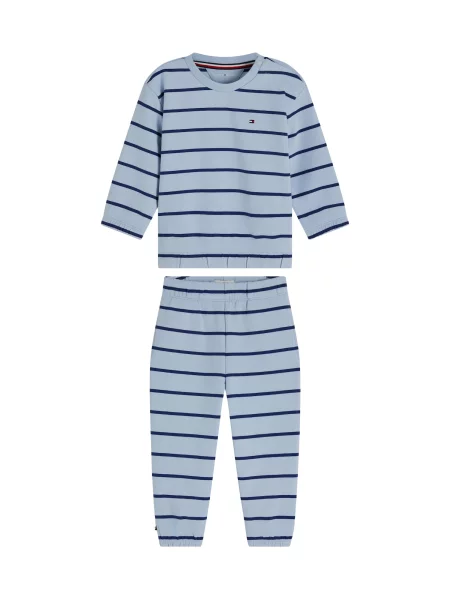 TOMMY HILFIGER Treningas tamsiai / šviesiai mėlyna