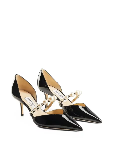 Γοβάκια Jimmy Choo με μαργαριτάρια μαύρο