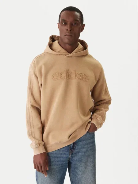 Adidas Суитшърт бежов
