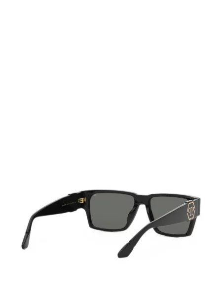 Слънчеви очила Philipp Plein Eyewear с автограф черно