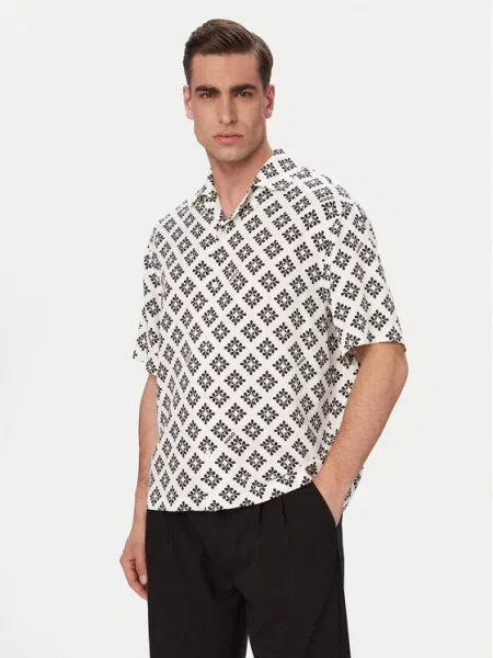 HUGO Marškiniai Espino Spalvota Oversize