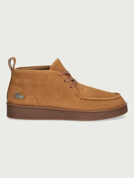 Pantofi Lacoste din piele maro