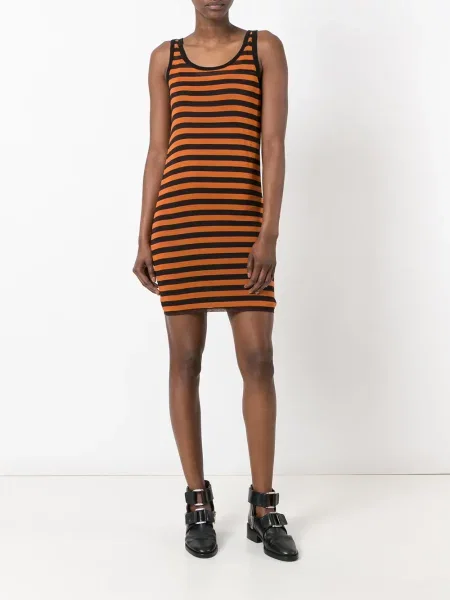 Rochie Givenchy cu dungi negru