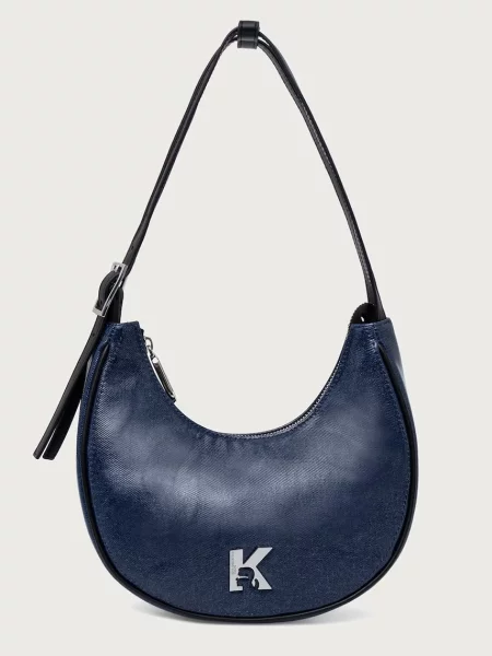 Geanta crossbody Karl Lagerfeld Jeans albastru