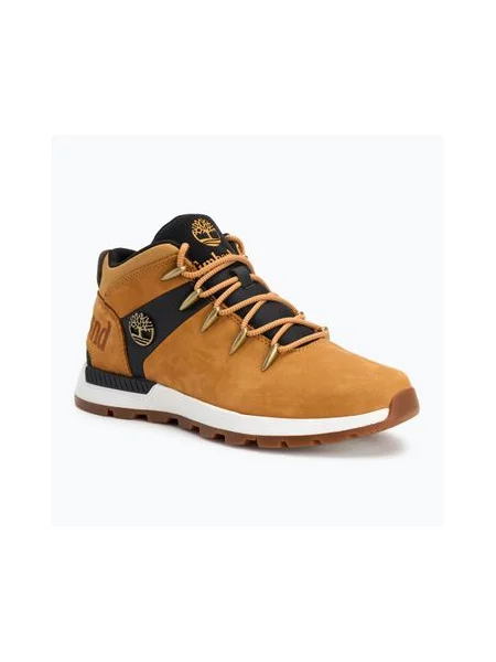 Черевики Timberland Sprint Trekker Mid Lace пшеничний нубук/чорні чорні