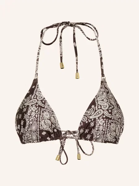 Mrs & Hugs Trójkątny Stanik Bikini braun