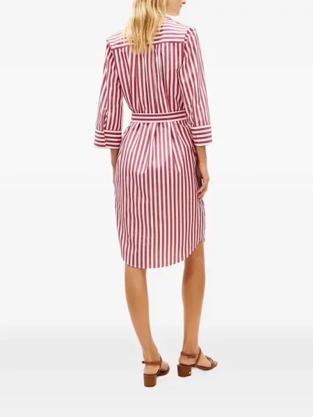 Cu centură rochie tip cămașă Tommy Hilfiger roșu