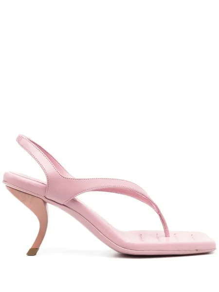 Sandale Giaborghini din piele roz