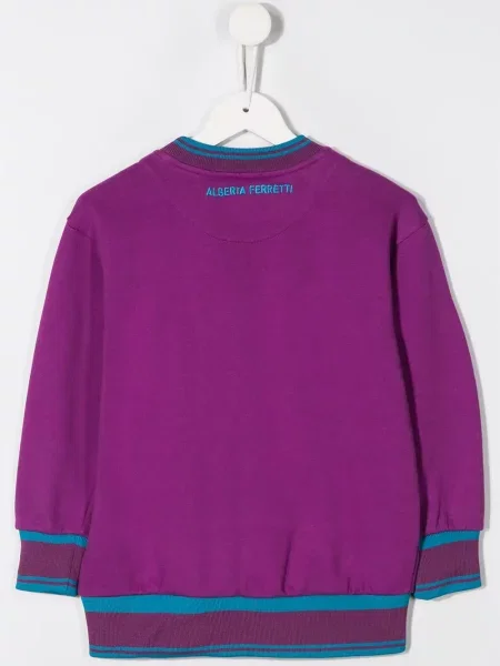 Πουλόβερ Alberta Ferretti μωβ